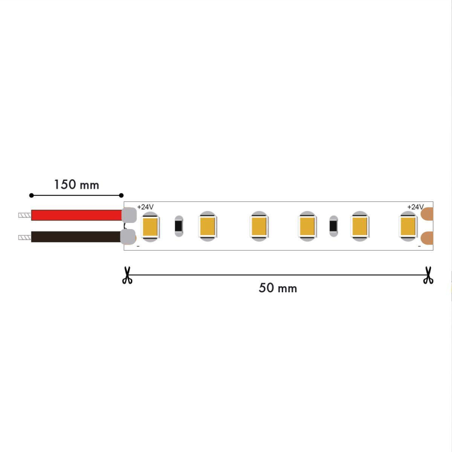 Светодиодная лента Favourite 14,4W/m 120LED/m 2835SMD дневной белый 5M 2001-41420