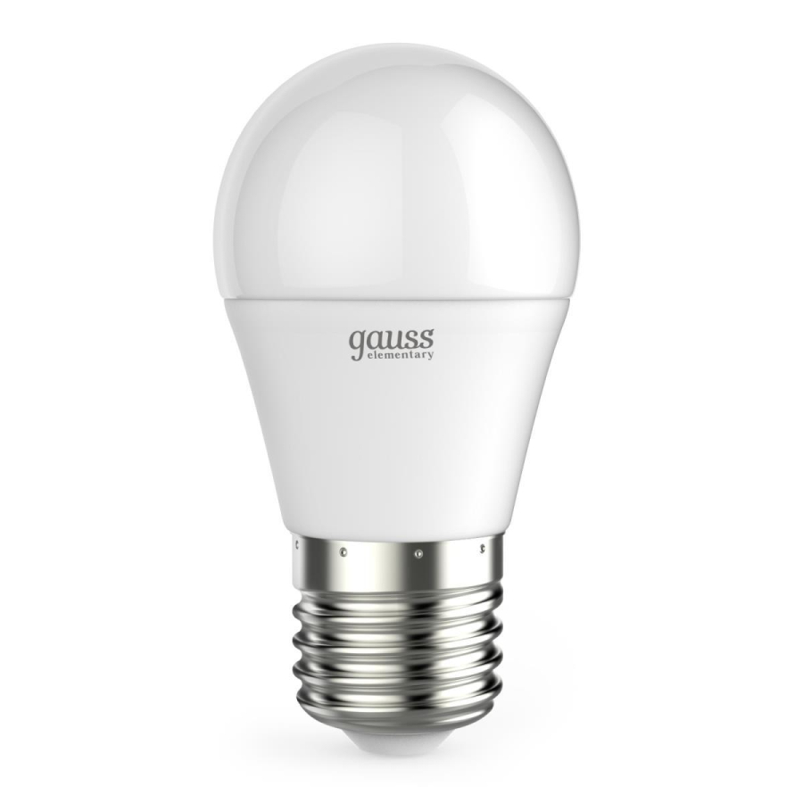 Лампа светодиодная Gauss E27 12W 6500K матовая 53232