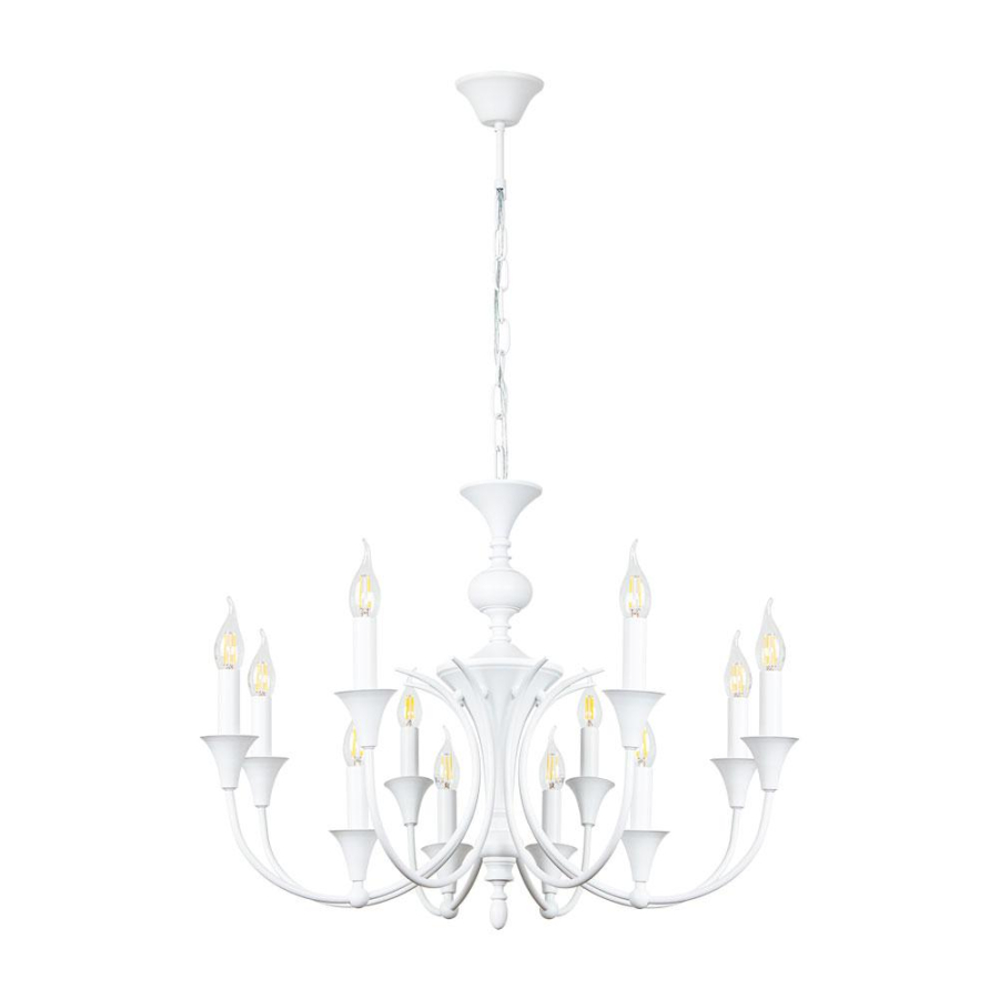 Подвесная люстра Arte Lamp COLLINETTA A4094LM-12WH