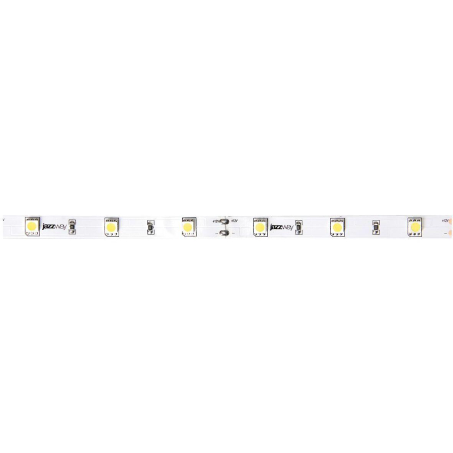 Светодиодная влагозащищенная лента Jazzway 7,2W/m 30Led/m 5050SMD теплый белый 5M 3327538