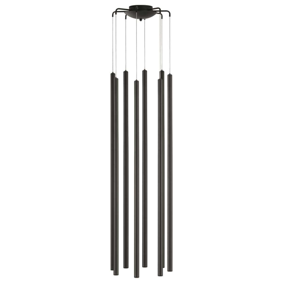 L8T747447 Люстра TUBO LED 40W 2560LM 25G ЧЕРНЫЙ 4000K