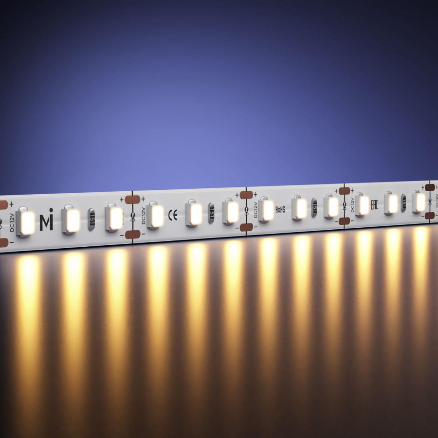 Светодиодная лента Maytoni 9,6W/m 120LED/m 2835SMD теплый белый 5M 201030