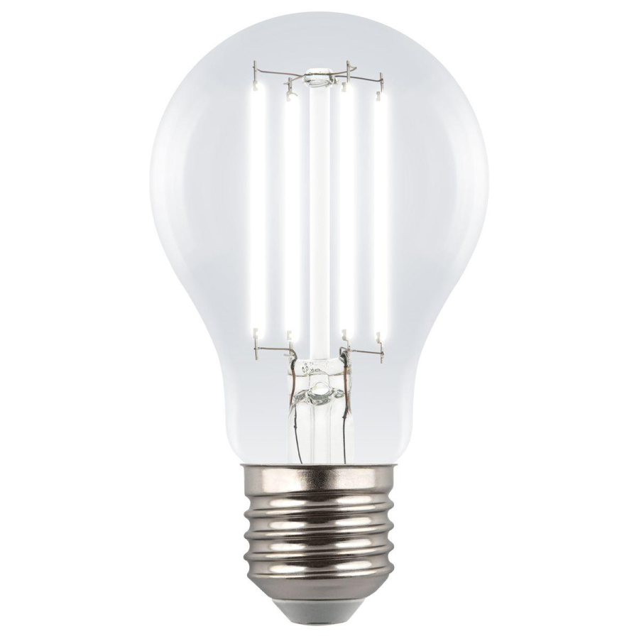Лампа светодиодная Uniel E27 5W 4000K прозрачная LED-A60-5W/4000K/E27/CL GLY01TR UL-00011933