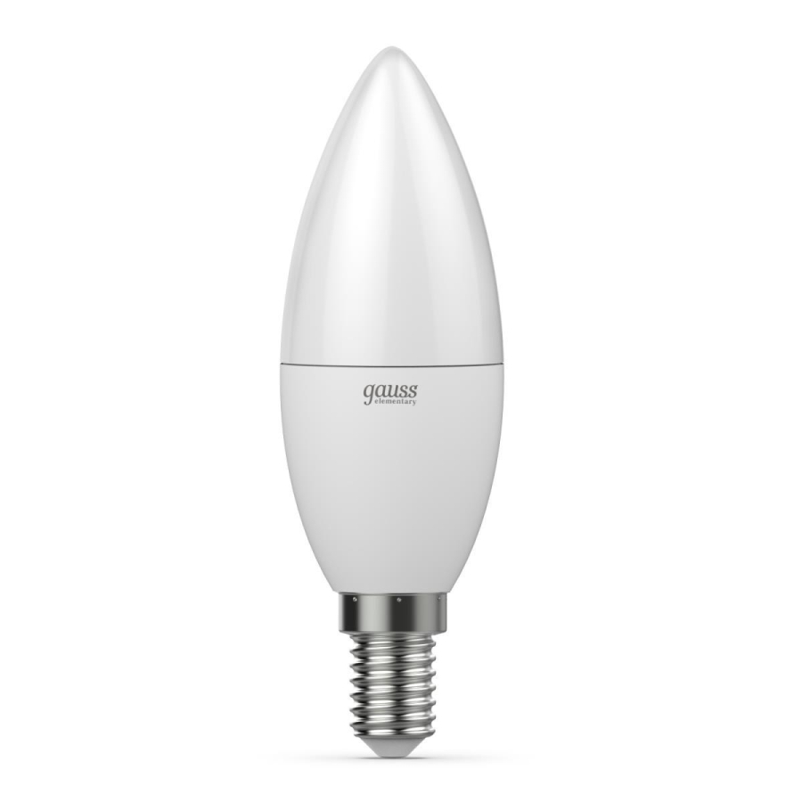 Лампа светодиодная Gauss E14 12W 6500K матовая 33132
