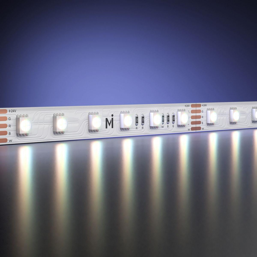Светодиодная лента Maytoni 19,2W/m 60LED/m 5050SMD дневной белый + RGB 5M 201135