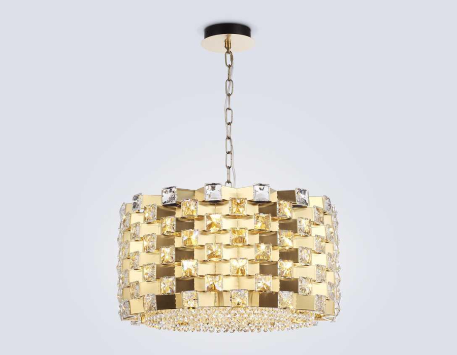 Подвесная люстра с хрусталем Ambrella light High Light LH41003